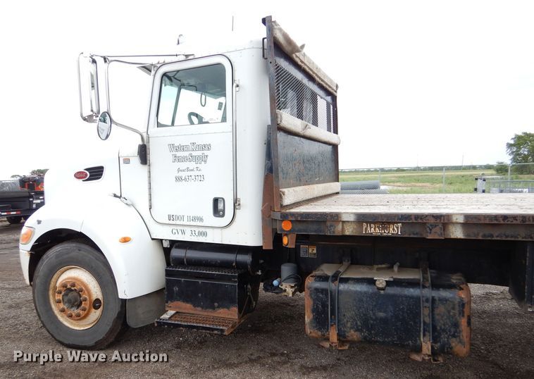 image for item LP9299 2008 Peterbilt 335  flatbed truck