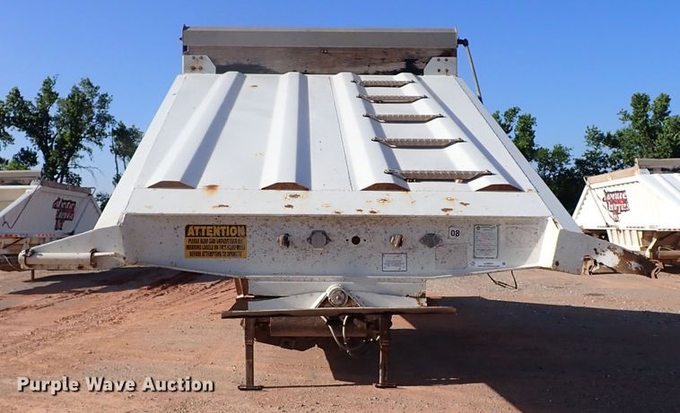 image for item LU9051 2015 Armor Lite SBD-40  bottom dump trailer