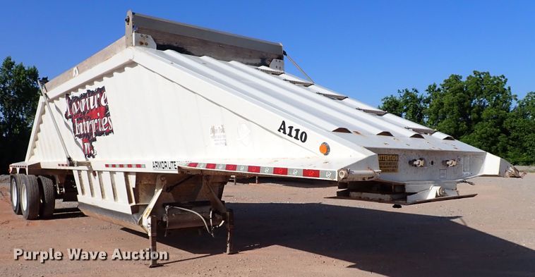 image for item LU9051 2015 Armor Lite SBD-40  bottom dump trailer