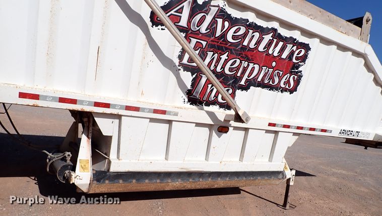 image for item LU9051 2015 Armor Lite SBD-40  bottom dump trailer