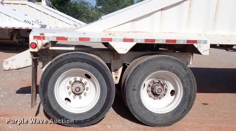 image for item LU9051 2015 Armor Lite SBD-40  bottom dump trailer