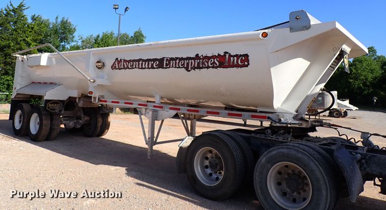 image for item LU9053 2017 MAC  end dump trailer