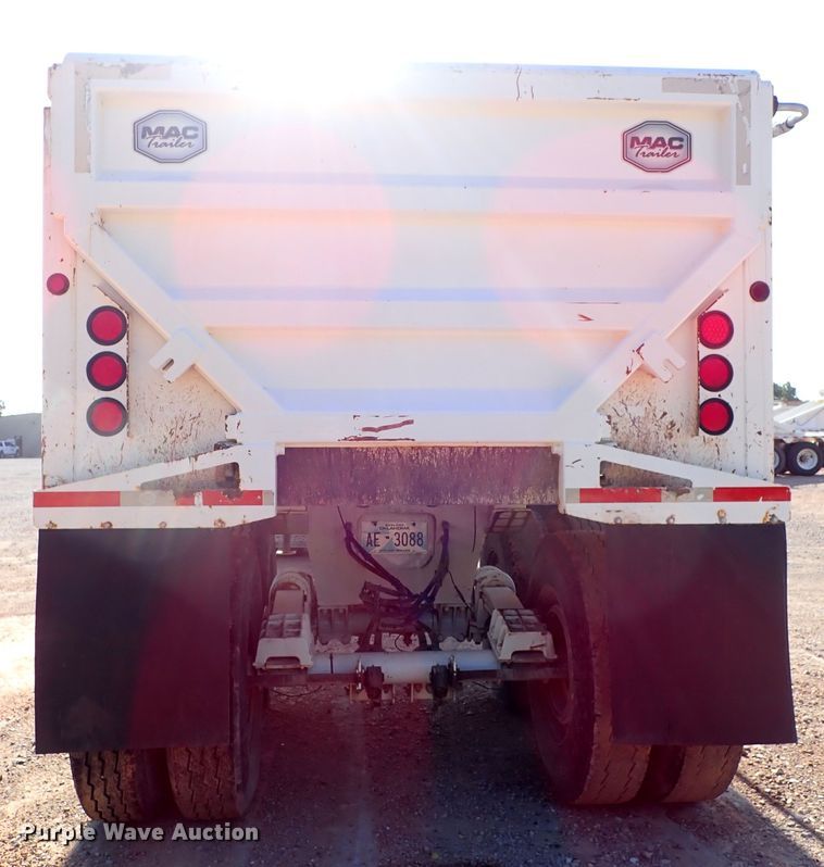 image for item LU9053 2017 MAC  end dump trailer