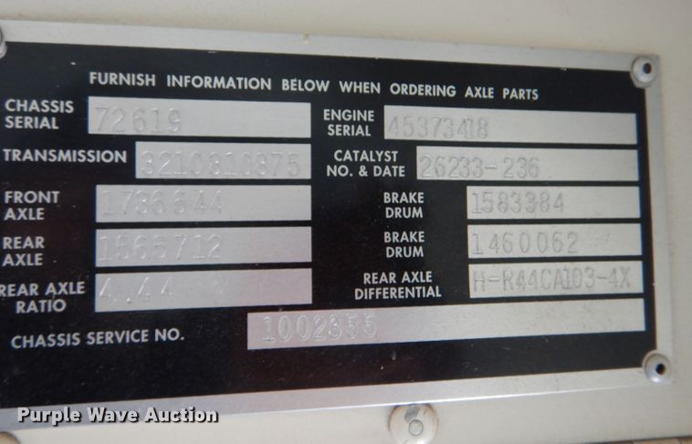 image for item DI1900 1997 Blue Bird TC2000  school bus