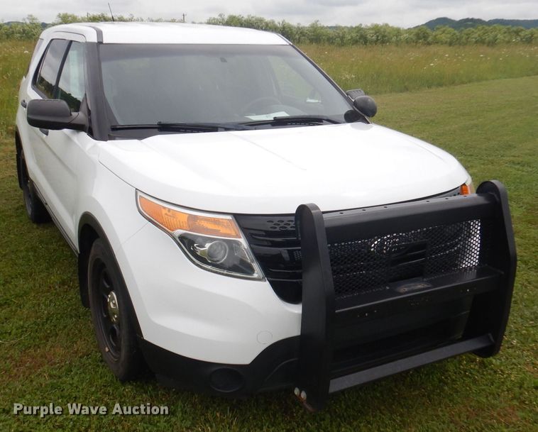 image for item DJ3833 2014 Ford Explorer Police Interceptor  SUV