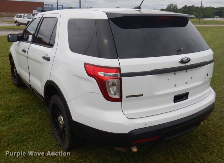 image for item DJ3833 2014 Ford Explorer Police Interceptor  SUV