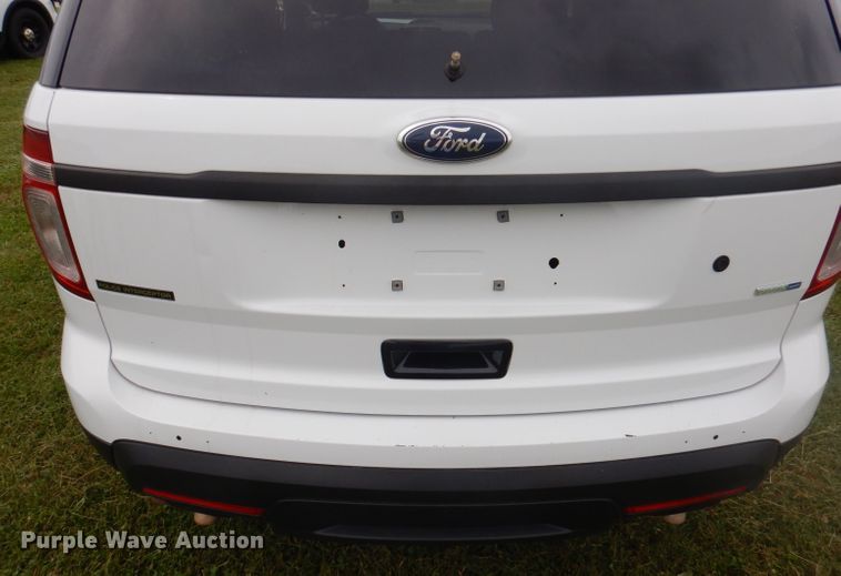 image for item DJ3833 2014 Ford Explorer Police Interceptor  SUV