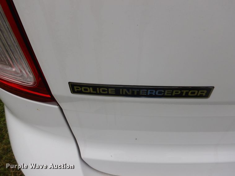 image for item DJ3833 2014 Ford Explorer Police Interceptor  SUV