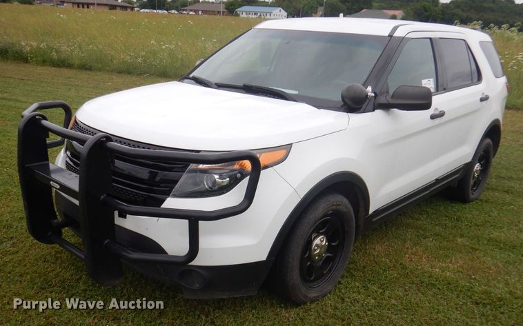 image for item DJ3834 2014 Ford Explorer Police Interceptor  SUV