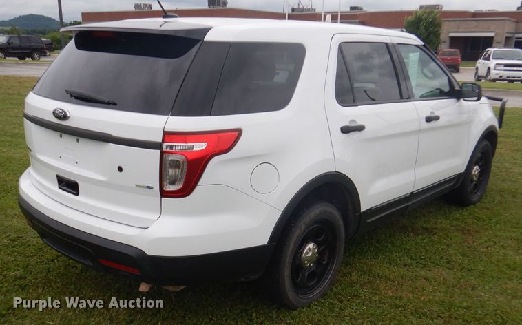 image for item DJ3834 2014 Ford Explorer Police Interceptor  SUV