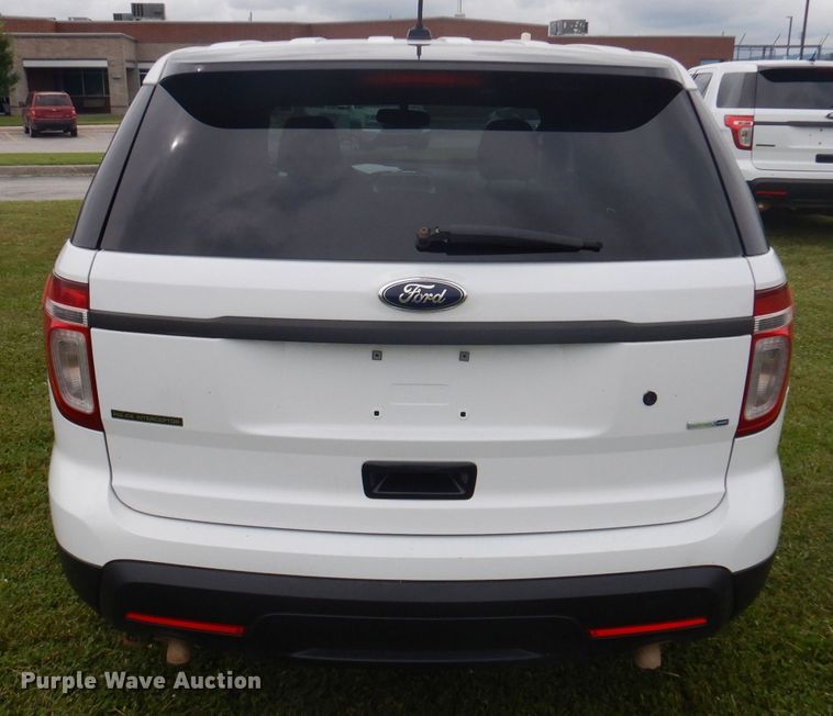 image for item DJ3834 2014 Ford Explorer Police Interceptor  SUV