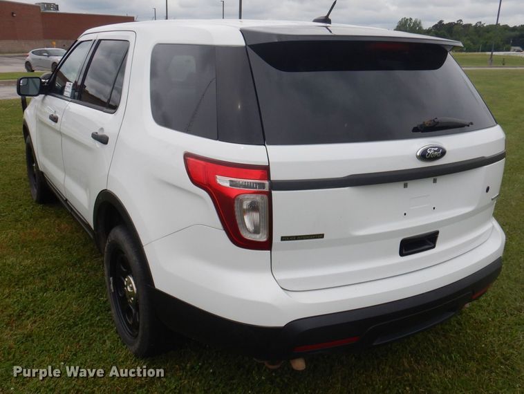 image for item DJ3834 2014 Ford Explorer Police Interceptor  SUV