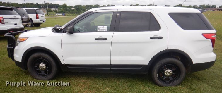 image for item DJ3834 2014 Ford Explorer Police Interceptor  SUV