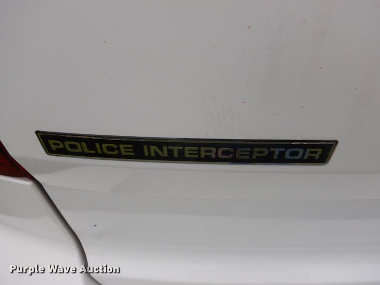 image for item DJ3834 2014 Ford Explorer Police Interceptor  SUV