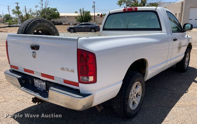 image for item DJ5187 2005 Dodge Ram 1500  pickup truck