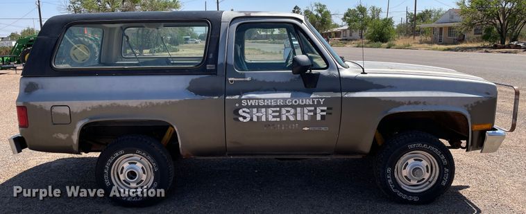 image for item DJ5189 1991 Chevrolet K1500 Blazer  SUV