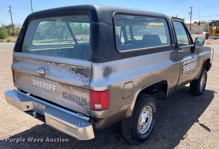 image for item DJ5189 1991 Chevrolet K1500 Blazer  SUV