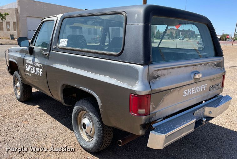 image for item DJ5189 1991 Chevrolet K1500 Blazer  SUV