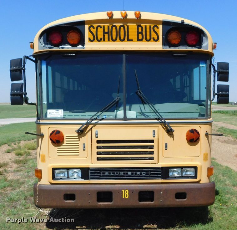 image for item DJ7666 2007 Blue Bird  school bus