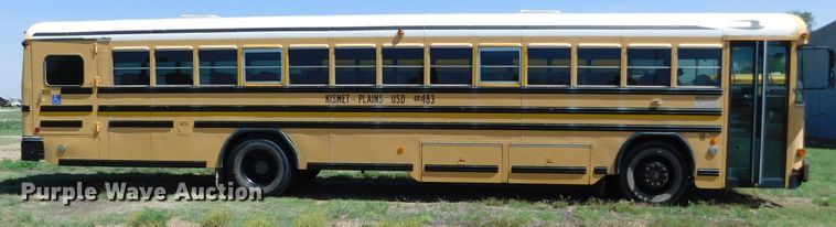 image for item DJ7666 2007 Blue Bird  school bus