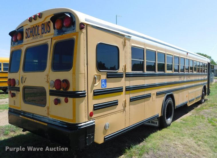 image for item DJ7666 2007 Blue Bird  school bus