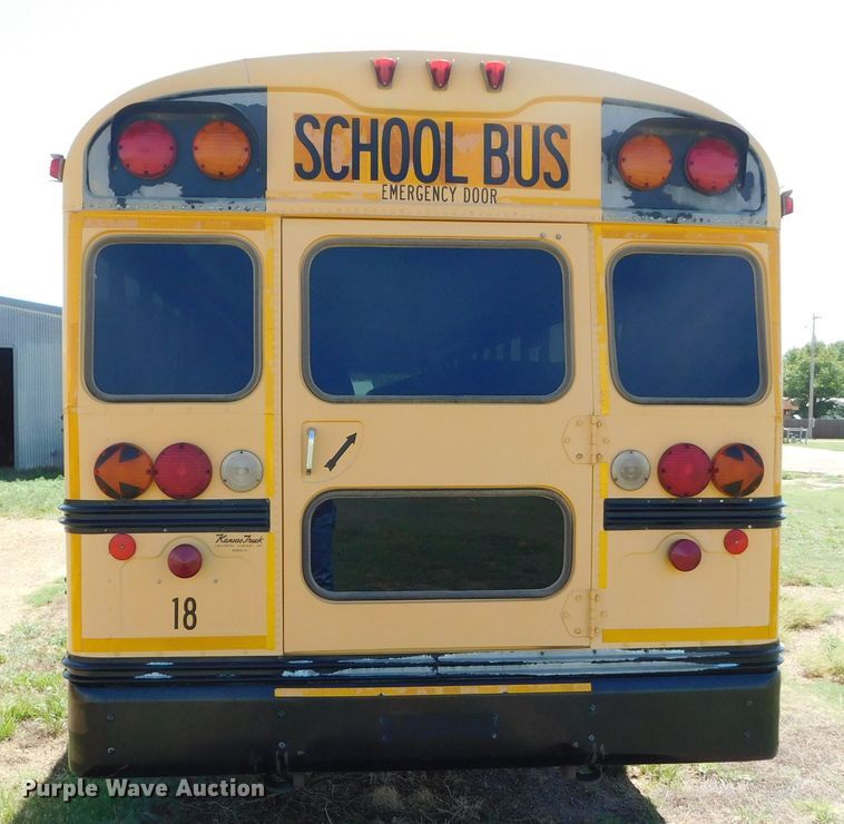 image for item DJ7666 2007 Blue Bird  school bus