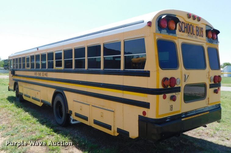 image for item DJ7666 2007 Blue Bird  school bus