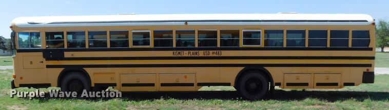 image for item DJ7666 2007 Blue Bird  school bus