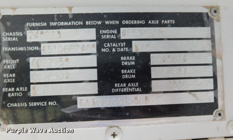 image for item DJ7666 2007 Blue Bird  school bus