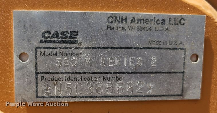 image for item DL6582 2005 Case 580M  backhoe