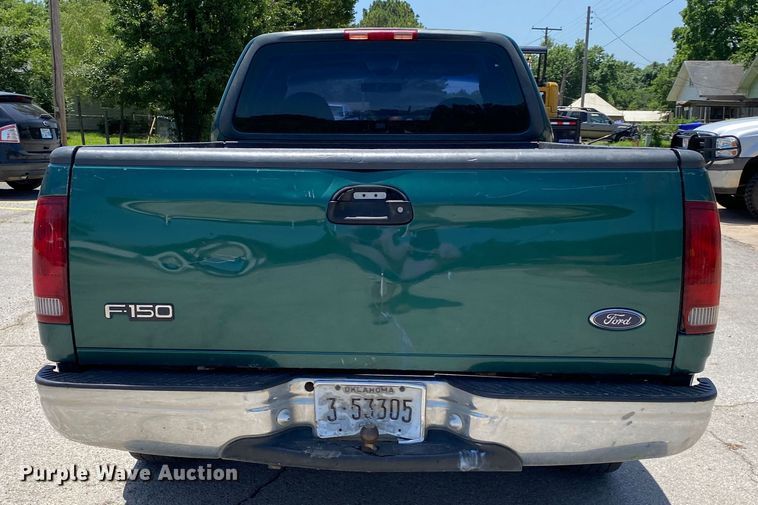 image for item DM4169 2000 Ford F150  SuperCab pickup truck