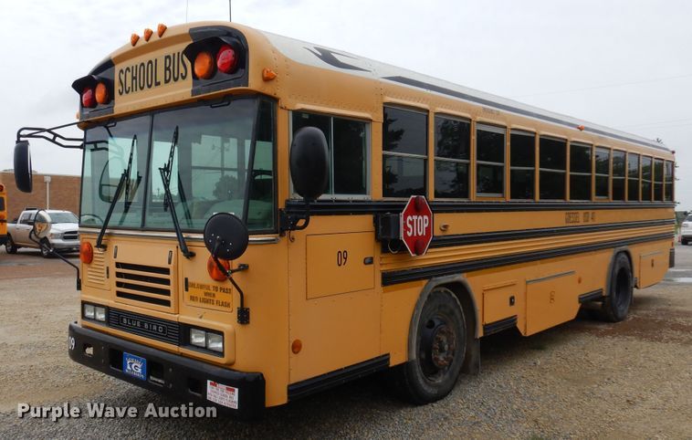 image for item DN0378 2009 Blue Bird All American FE  school bus