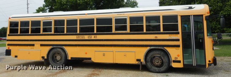 image for item DN0378 2009 Blue Bird All American FE  school bus