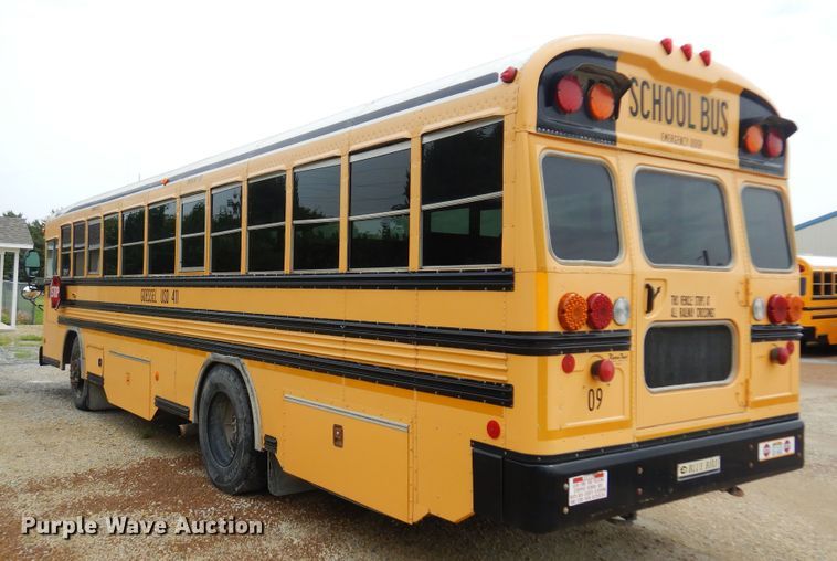 image for item DN0378 2009 Blue Bird All American FE  school bus