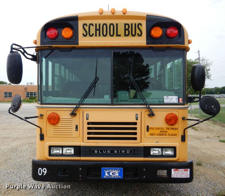image for item DN0378 2009 Blue Bird All American FE  school bus