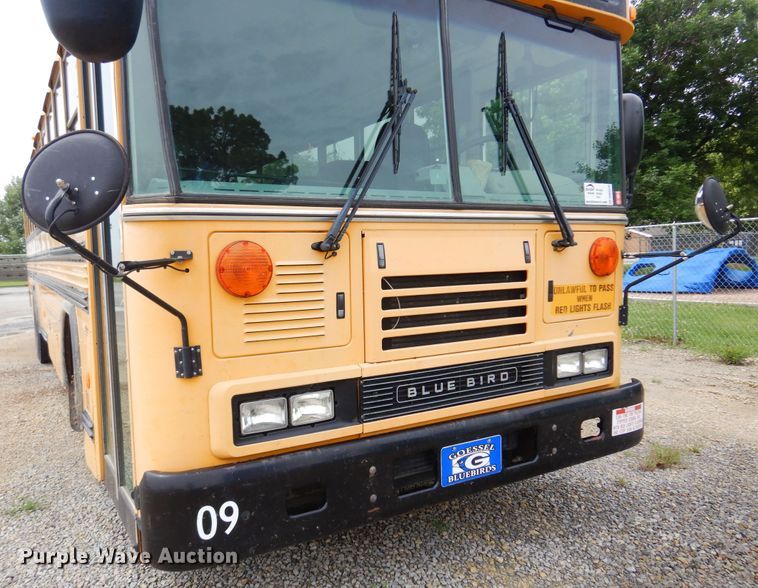 image for item DN0378 2009 Blue Bird All American FE  school bus