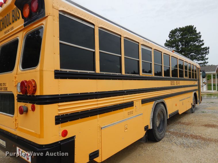 image for item DN0378 2009 Blue Bird All American FE  school bus