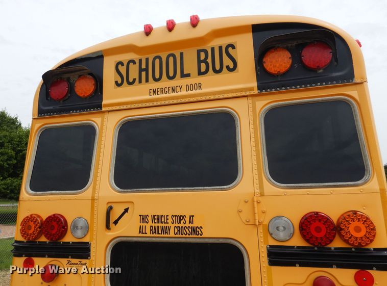 image for item DN0378 2009 Blue Bird All American FE  school bus