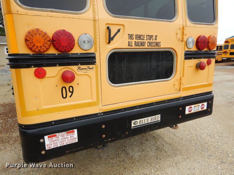 image for item DN0378 2009 Blue Bird All American FE  school bus