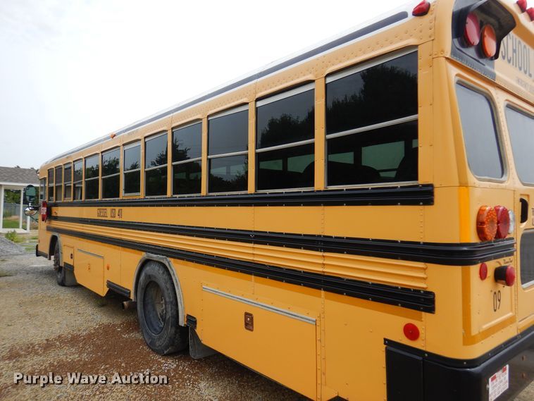 image for item DN0378 2009 Blue Bird All American FE  school bus