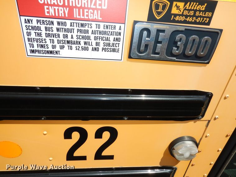 image for item DN1571 2008 International CE300  school bus