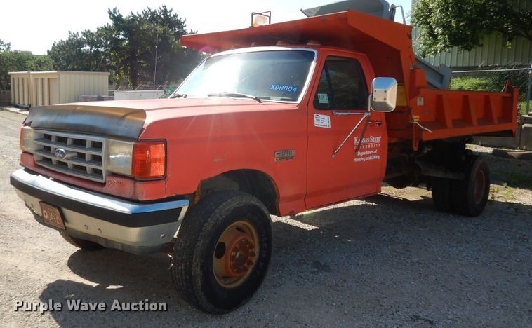 image for item DN1616 1991 Ford F450 Super Duty  dump truck