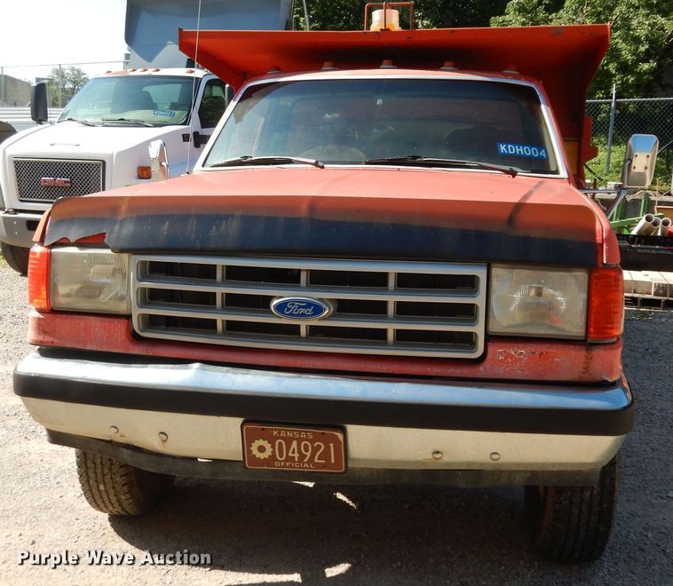 image for item DN1616 1991 Ford F450 Super Duty  dump truck