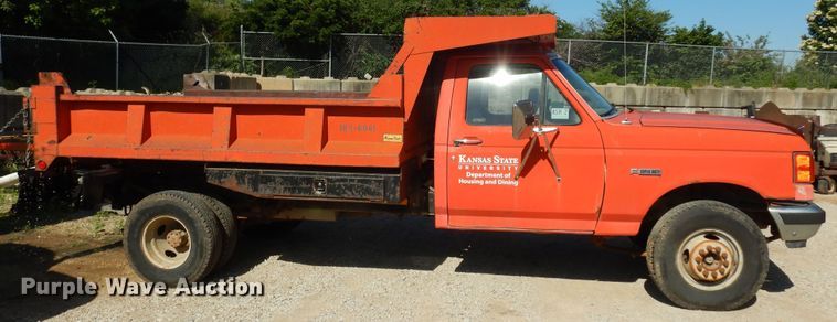 image for item DN1616 1991 Ford F450 Super Duty  dump truck
