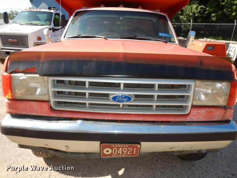 image for item DN1616 1991 Ford F450 Super Duty  dump truck