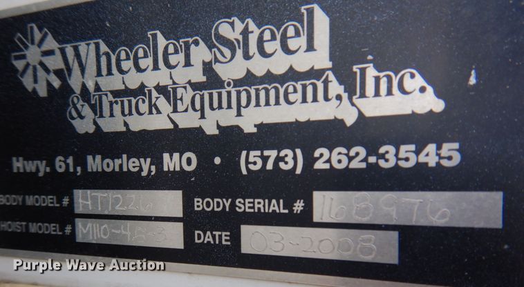 image for item DP5574 2008 International WorkStar 7400SFA  dump truck