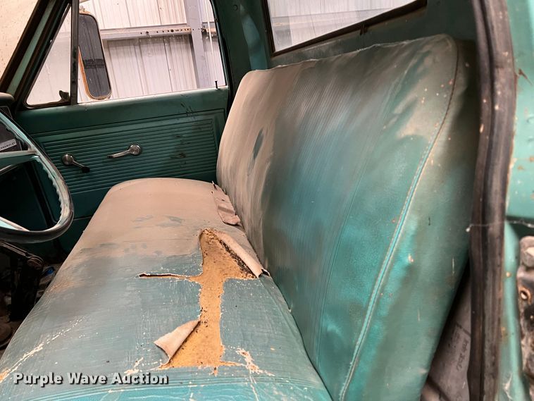 image for item DR1545 1967 Chevrolet 50  dump flatbed truck