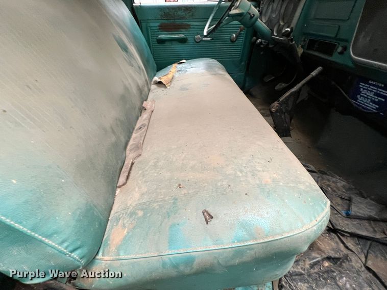 image for item DR1545 1967 Chevrolet 50  dump flatbed truck