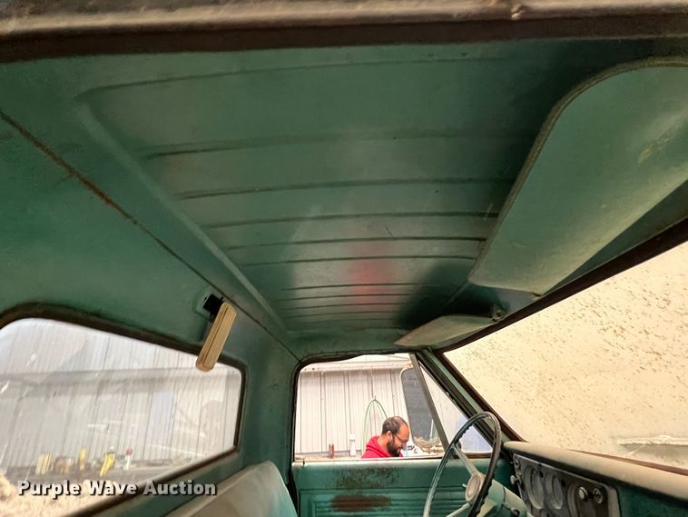 image for item DR1545 1967 Chevrolet 50  dump flatbed truck