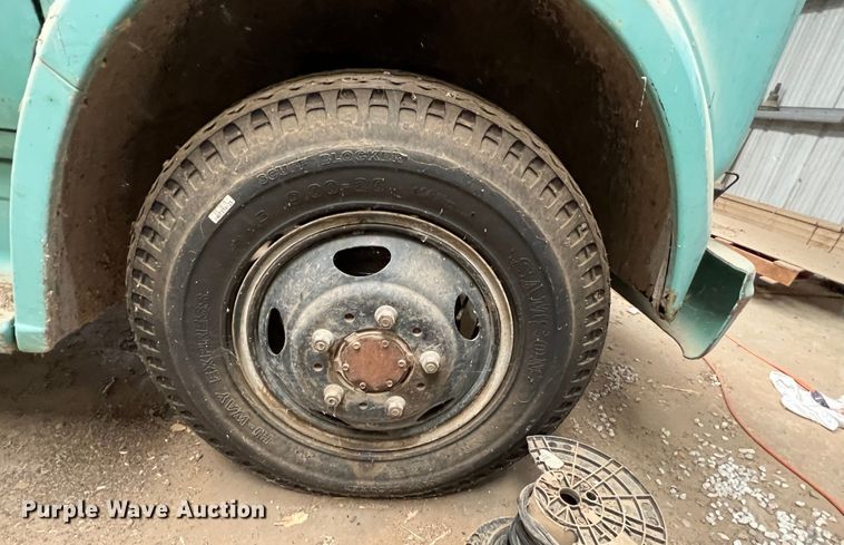 image for item DR1545 1967 Chevrolet 50  dump flatbed truck